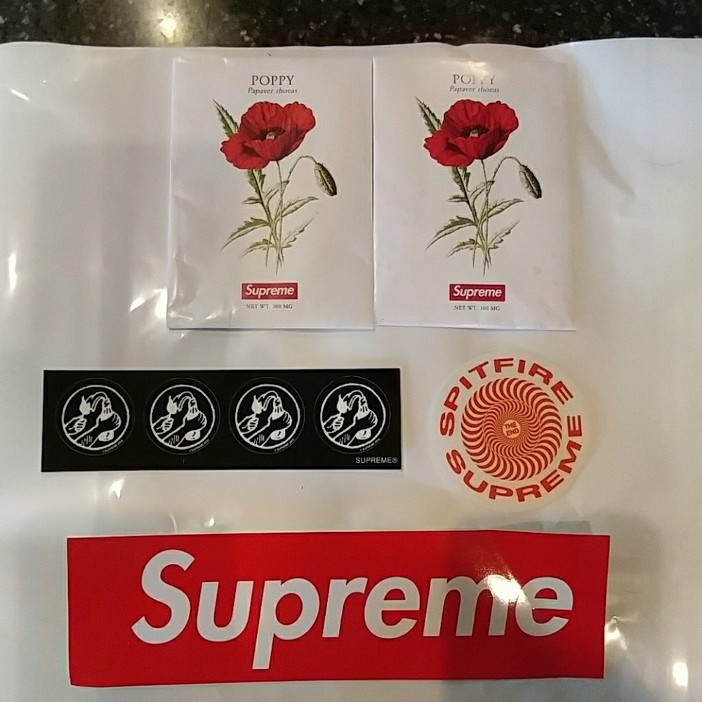 Supreme sticker bundle